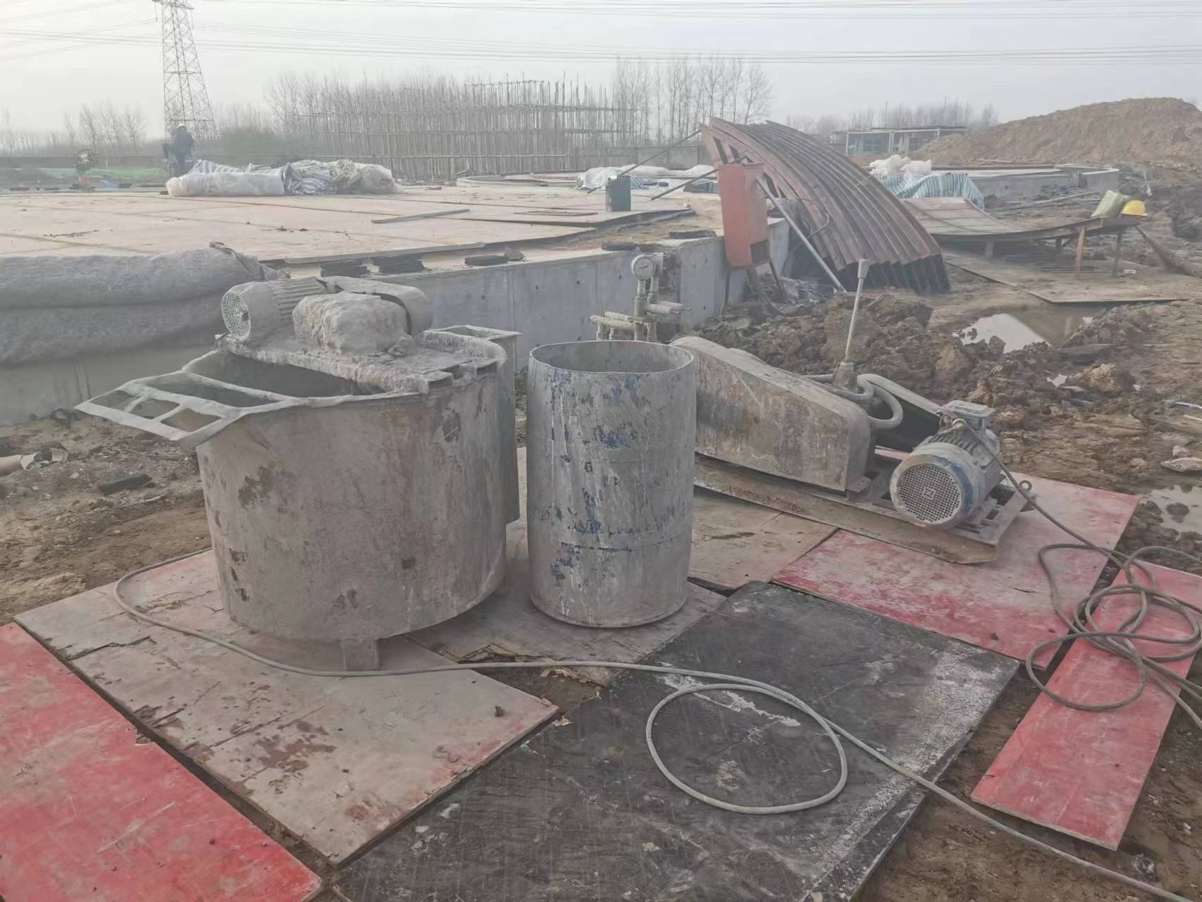 绥芬河回填土注浆